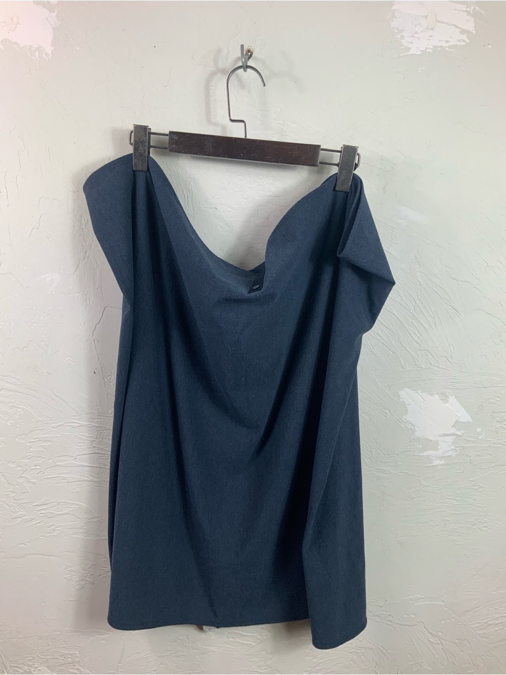 Lululemon Vinyasa Scarf Wrap Shawl Womens One Size OS Convertible NavyBlue Snaps